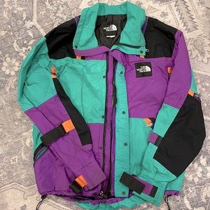 Vintage Men’s Colorblock North Face Jacket